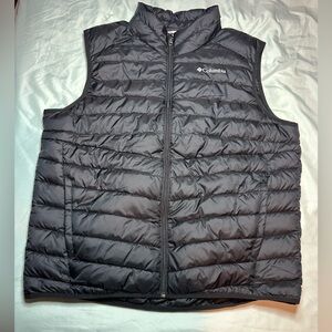 Columbia Black Puffer Vest